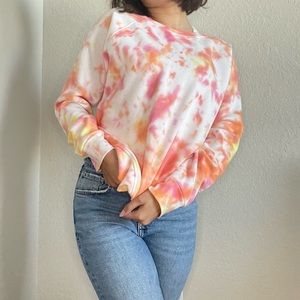 Custom Tie-Dye Sweater Pullover